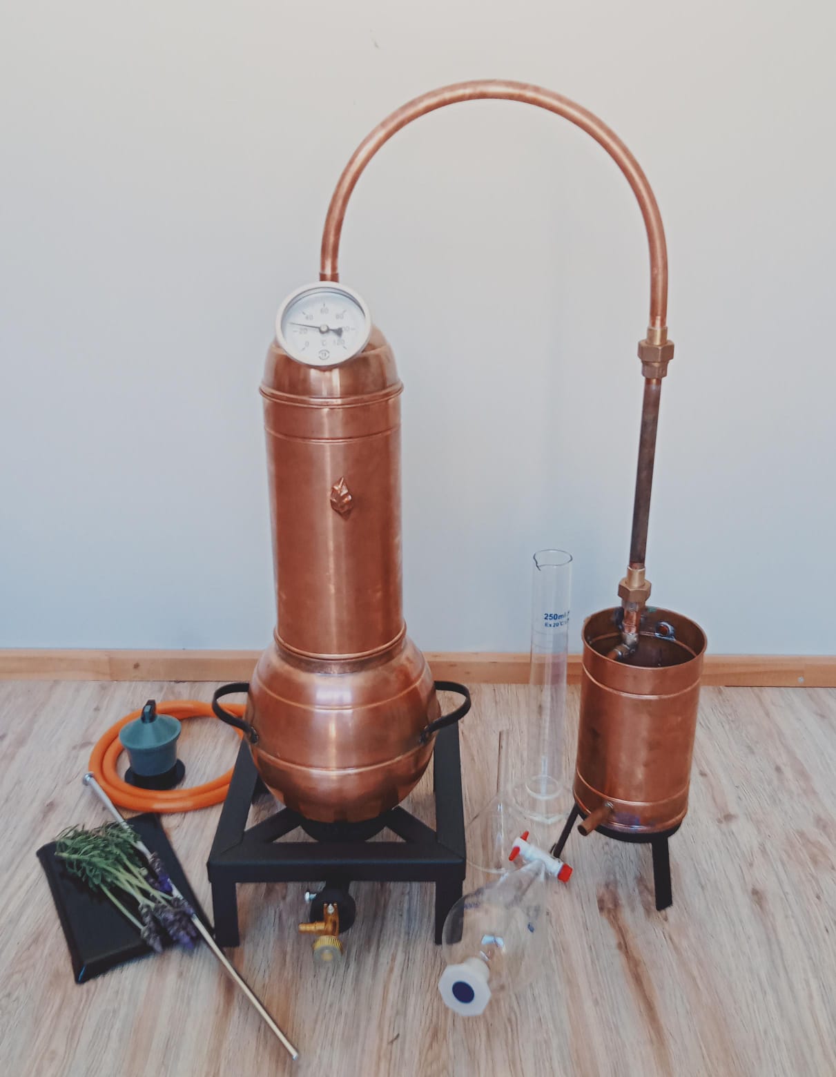Alambique Polivalente de Cobre 10 L